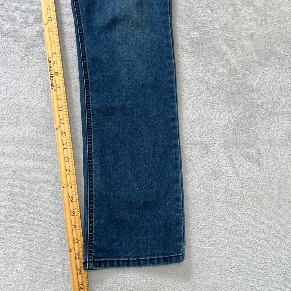 Buffalo David Bitton Axel‎ Slim Stretch Jeans Men's 38x34 Blue Dark Wash Denim